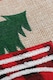 image 3 of Living and Home Burlap Merry Christmas Tree Skirt Collar - 77cm Dia x 26cm H