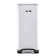 image 5 of Cooks Professional Slimline Dual Recycle Pedal Bin 50L - 2 Compartments & Soft Close Lid | White