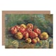 image 1 of Vincent Van Gogh Apples Still Life Fruit Painting Greeting Card