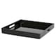 image 1 of Argon Tableware Square Serving Tray - 33cm - Black