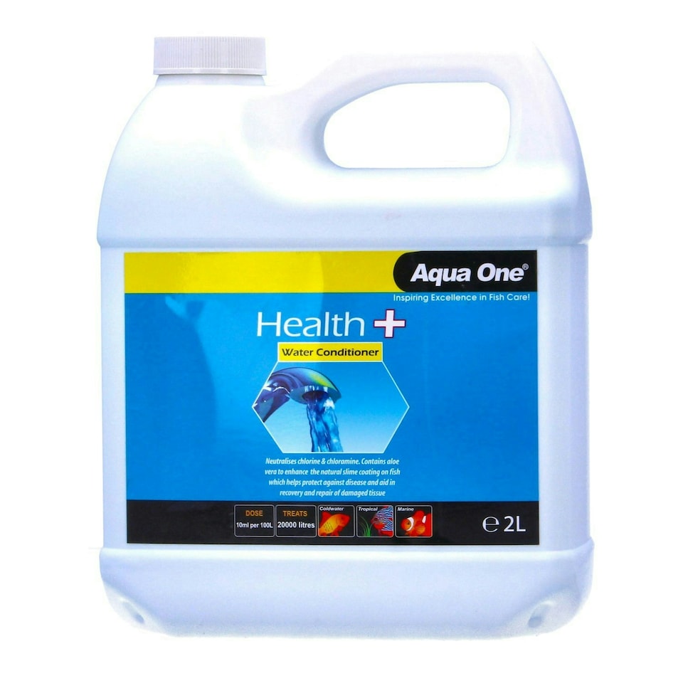 image 1 of Aqua One Health Plus 2L - Aquarium Water Conditioner