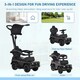 image 3 of HOMCOM Kids Ride-on Push Car 3 in 1 Benz G350 Baby Floor Slider Walker, Black