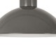 image 5 of Set of 2 Domed - Grey Easy Fit Metal Pendant Shades Grey