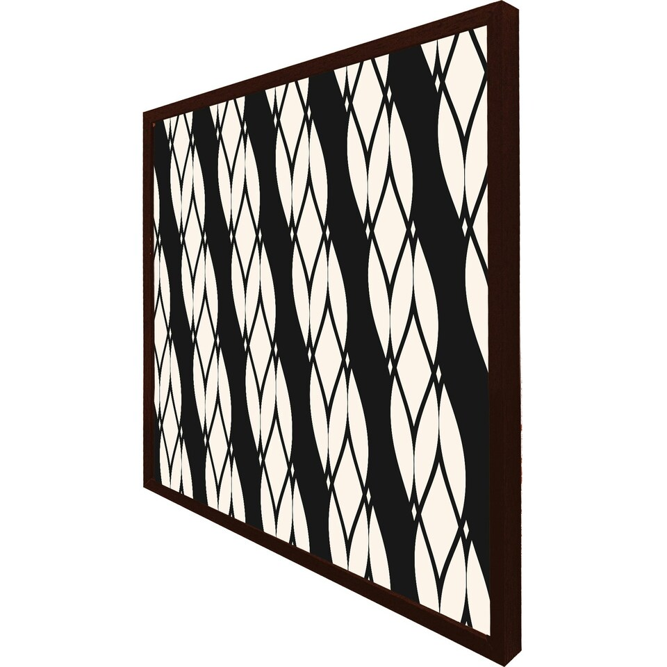 image 1 of Geometric rope pattern (Picture Frame) Grey | XS