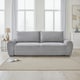 image 3 of Freya 3 Seater Corduroy Sofa Bed | Grey | Light Grey | Three Seater