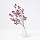 image 5 of Homescapes Artificial Winter Snow Berry Single Stem Bouquet