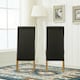 image 4 of MCC Direct Deluxe High Back Leather Dining Chairs Black