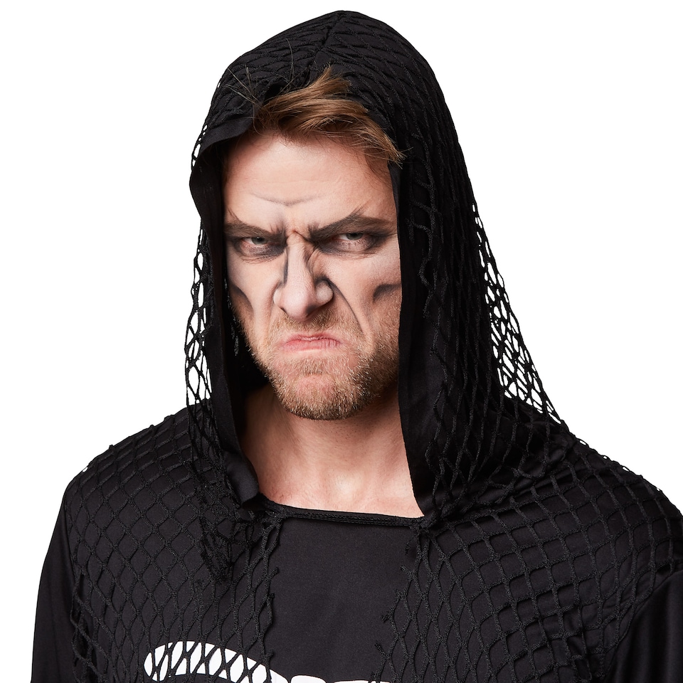image 1 of Mens Fiendish Ghoul Costume | Black | black | XL | 1