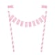 image 1 of It's a Girl Baby Shower Bunting Cake Topper
