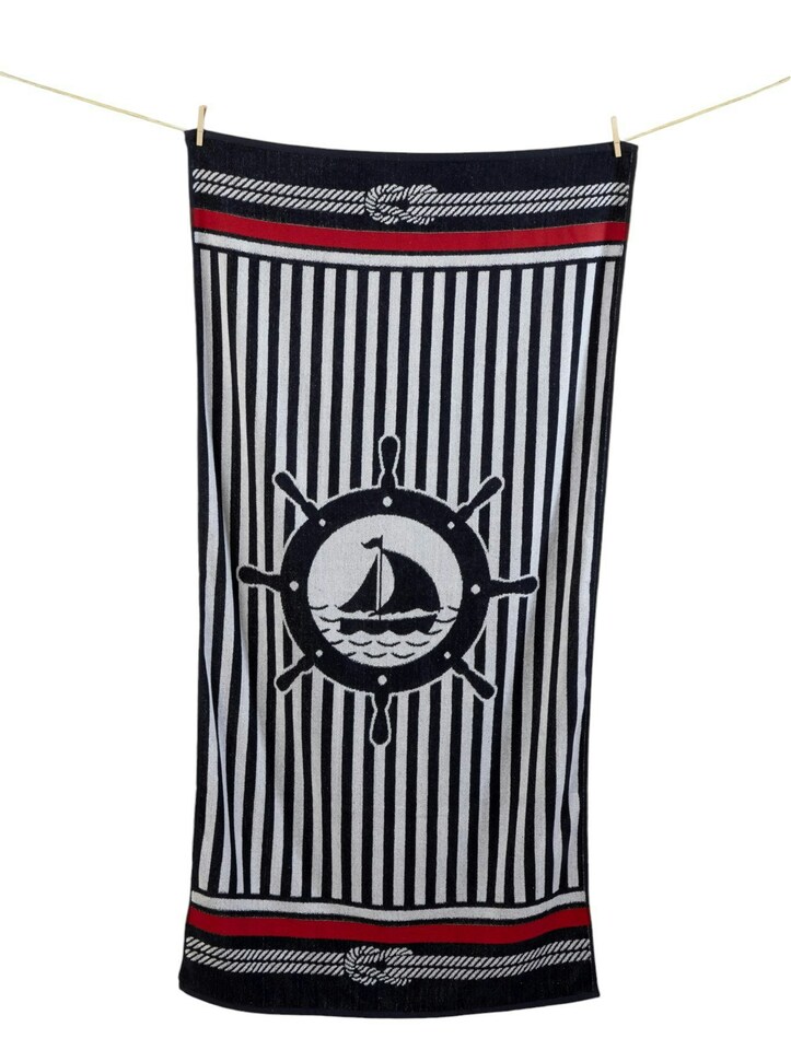 image 1 of Nautical Multi Beach Towel