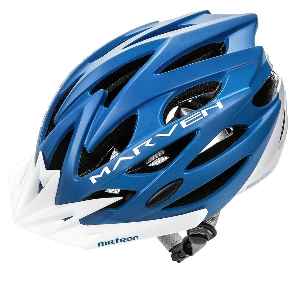 image 1 of Meteor Marven Cycle Helmet MTB Bike Skateboard Scooter Safety Gear Blue | Blue-S | L