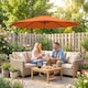 image 6 of Outsunny 3 m Cantilever Parasol, Offset Outdoor Umbrella with Crank Handle