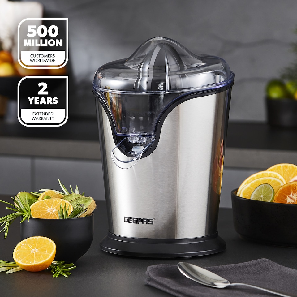 image 1 of GEEPAS 100W Citrus Juicer Electric Orange Juicer