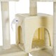 image 9 of PawHut Cat Tree, Kitten Scratch Post Climbing Tower 181 cm for Indoor, Beige
