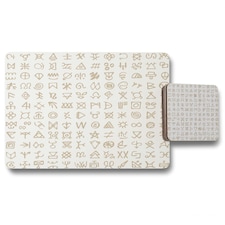 Viking ritual symbols (Placemat & Coaster Set)