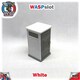 image 1 of Portable Toilet White Slot Car Track Scenery x 1 1:32 Scale Wasp P