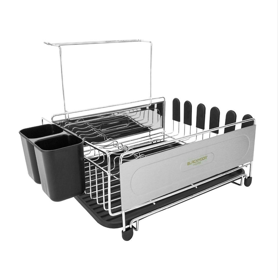 image 1 of Blackmoor Deluxe Dish Drainer Black