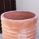 image 7 of Primrose Terracotta Red Tapered Tall Outdoor Cylinder Planter with Drainage 100cm