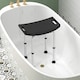 image 9 of HOMCOM Height Adjustable Shower Stool, Aluminium Shower Chair, Non-Slip Bath Stool for Elderly, Disabled, Seniors, Pregnant, Black