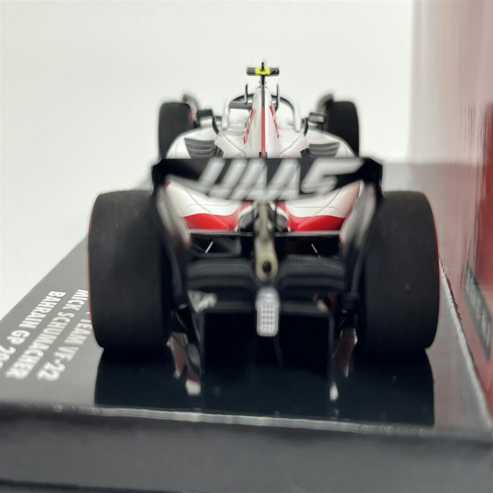 image 1 of Mick Schumacher Haas F1 Team VF-22 Bahrain GP 2022 1:43 Scale Minichamps 417220147
