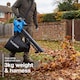 image 2 of Hyundai 3 in 1 Leaf Blower Vacuum Shredder Mulcher 3000W 34L Bag 10m Cable HYBV3000E3