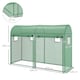 image 10 of Outsunny Garden Plant Tomato Growth Greenhouse W 2 Doors 4 Windows 3 x 1 x 2m