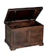 image 3 of Dakota Large Box - Mango Wood - L50 x W80 x H50 cm - Dark Finish