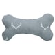 image 1 of Dog Christmas Gift Plush Comfort Super Soft  Antler Comfort Bone Toy 13x25cm