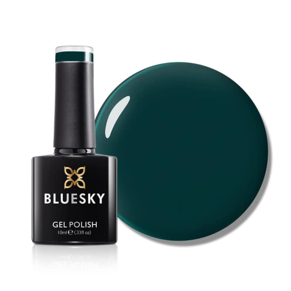 image 1 of Bluesky Green Gel Polish - Mystic Emerald 10ml