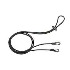 Shires Elastic Training Horse Reins - Black - 6mm