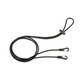 image 1 of Shires Elastic Training Horse Reins - Black - 6mm