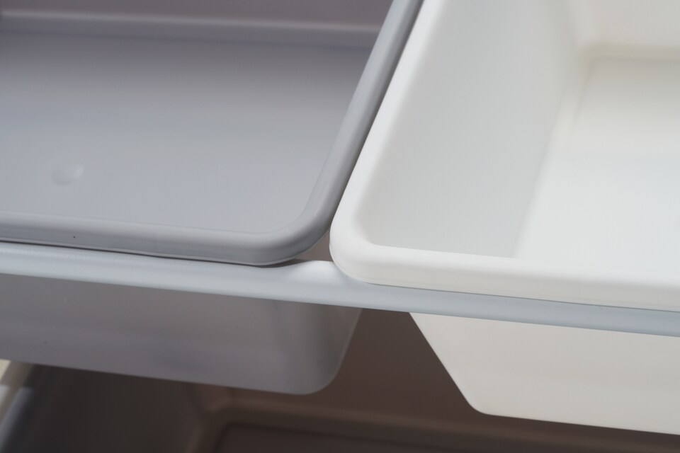 image 1 of Wooden Toy Storage Unit with 6x Removable Toy Boxes - Children's Toy Organiser, 3 Shelves | White | One Size | 1