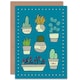 image 1 of Plant Lover Cacti Flower Succulents New Home Card