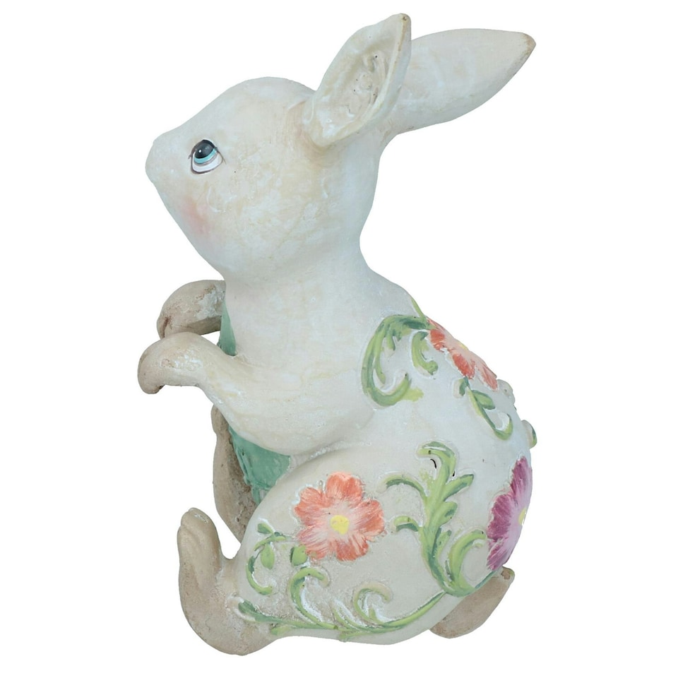 image 1 of Hedgehog & Rabbit Plant Pot Hanger Garden Home Yard Ornament Statue Vase