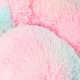 image 4 of OHS Round Fluffy Calming Pet Dog Plush Cushion Bed, Medium - Multi