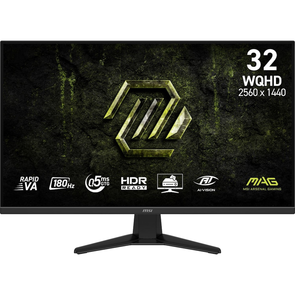 image 1 of MSI MAG 325QF E18V 32-Inch Rapid VA QHD 180Hz 0.5ms HDMI Displayport Gaming Monitor