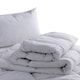 image 1 of Belledorm Hotel Duck Plain Duvet - White - Superking