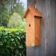image 2 of Deluxe Alpine 450 Chalet Style Birdbox with Tripple Front Design Brown | One Size