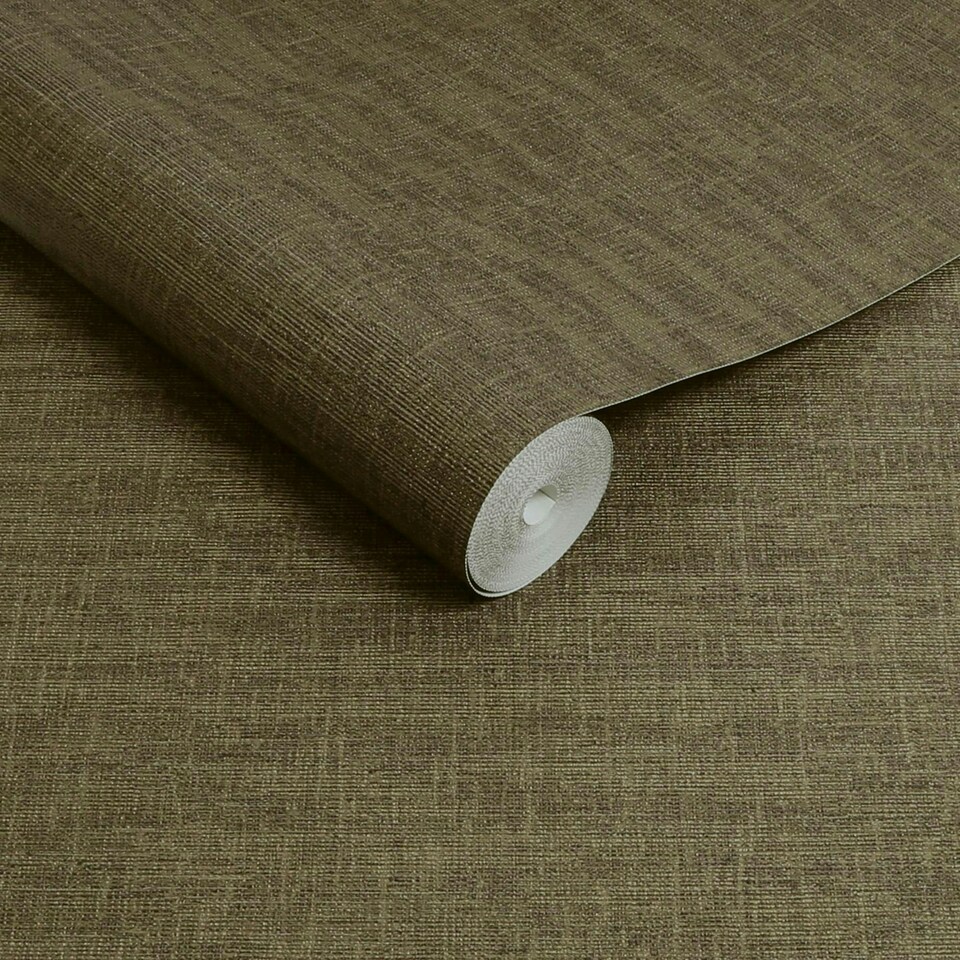 image 1 of Boutique Loom Texture Bronze Wallpaper Bronze | Metallic