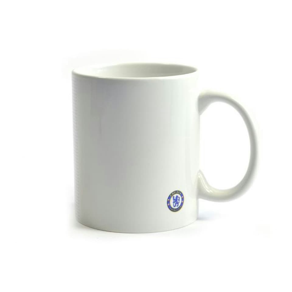 image 1 of Chelsea FC Halftone 0.3kg Boxed Mug - Blue/White - One Size