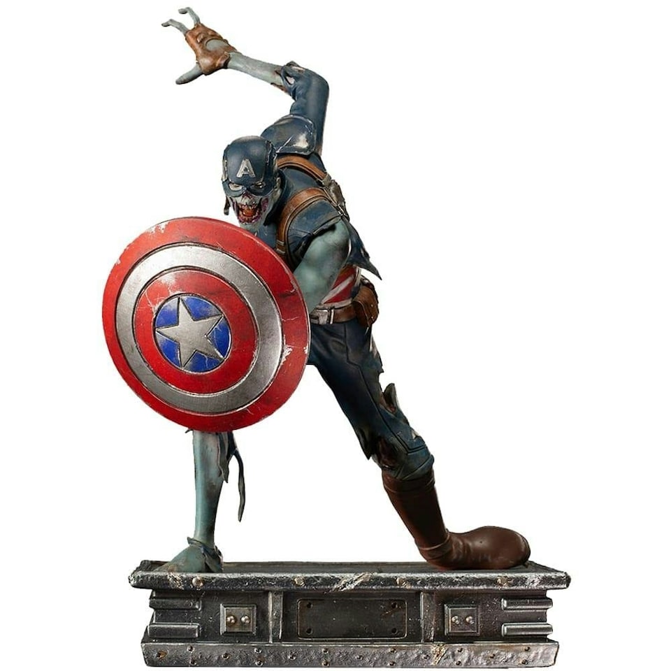 IronStudios - What If ... : Zombie Captain America 1:10 Art Scale /Figures - Iron Studios