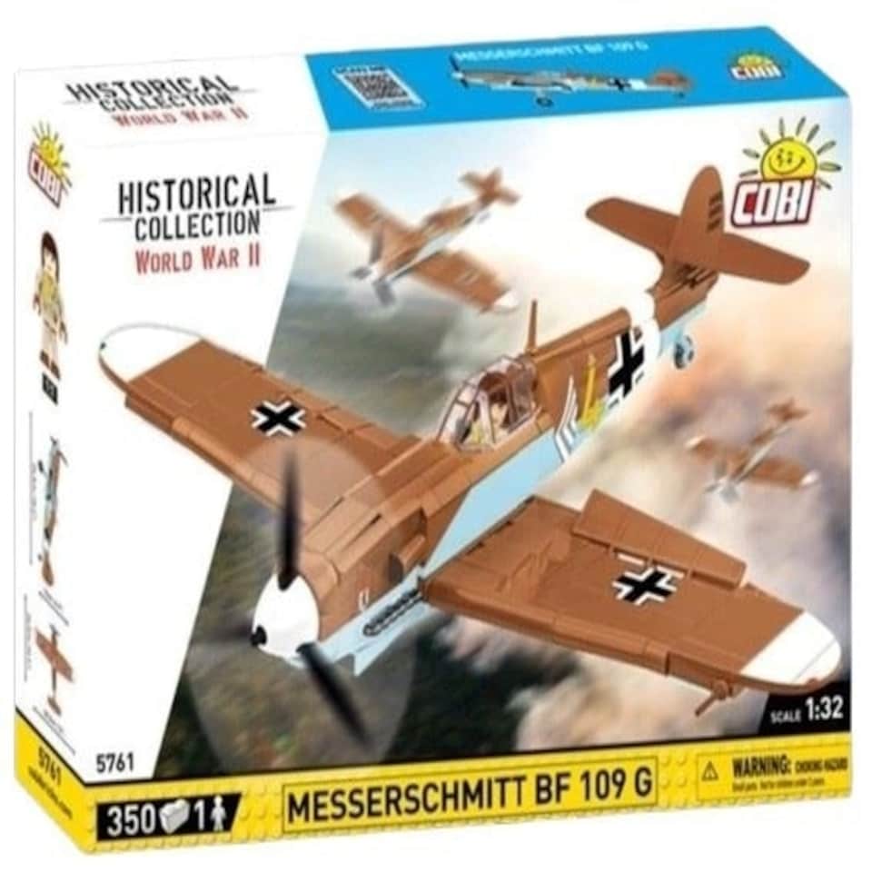image 1 of Messerschmitt BF 109 G brick model plane - COBI 5761 - 350 bricks