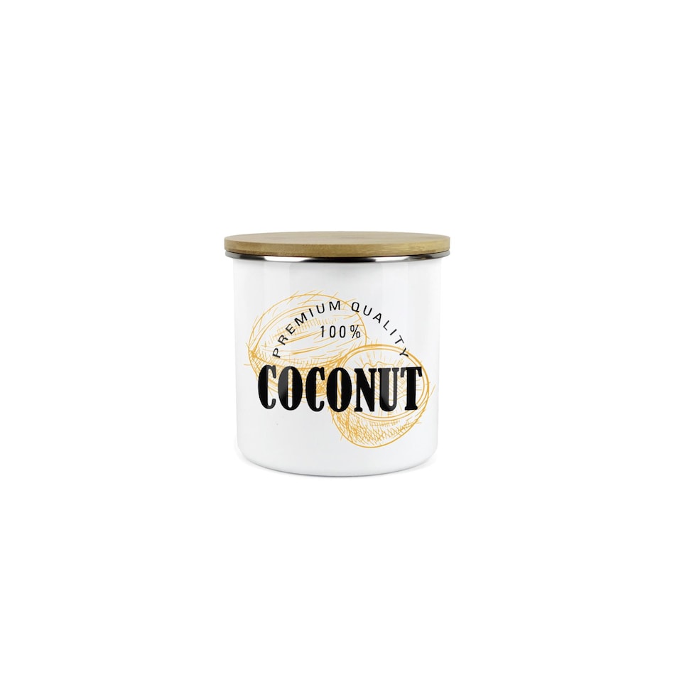 image 1 of Classic Snacks Storage Pot - Coconut
