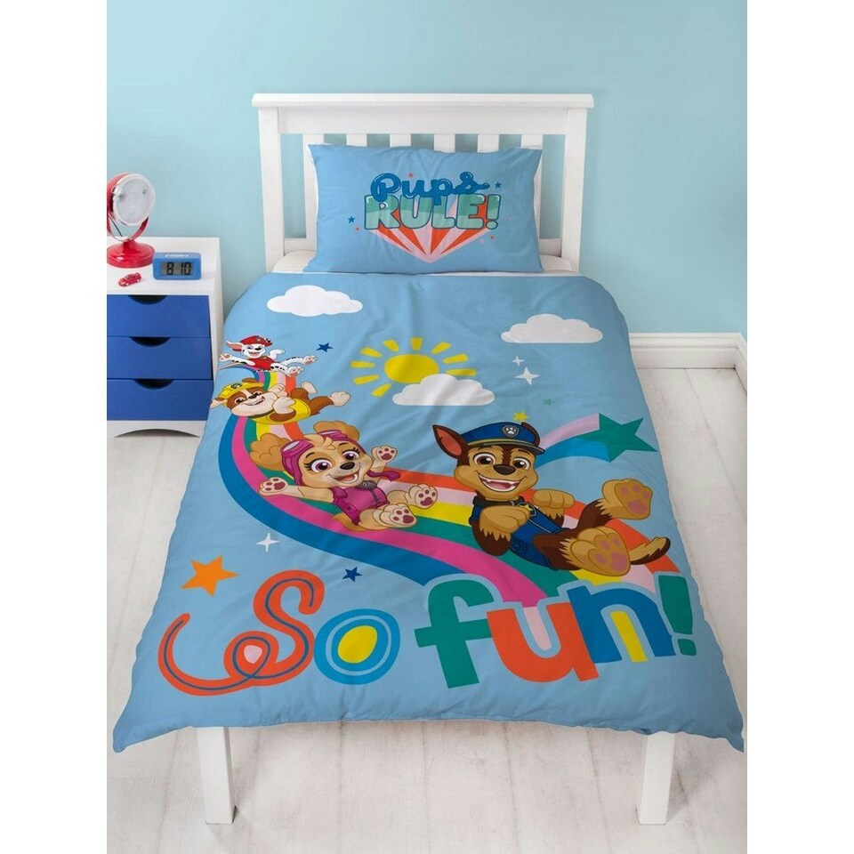 image 1 of Paw Patrol Cool Duvet Cover Set - Blue - Single Blue | Single