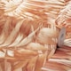 image 4 of Belize Tropical Wallpaper in Terracotta Multi