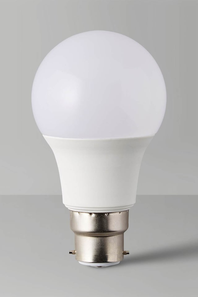 image 1 of ValueLights B22 Pack of 2 10W Standard Cool White LED Bulbs | White