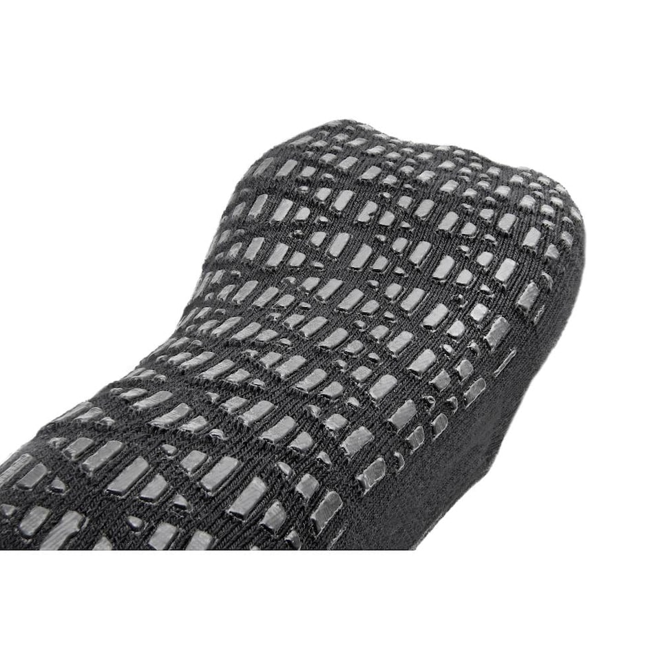 image 1 of Adidas Studio Yoga Socks — Silicone-Grip Full-Coverage Yoga and Pilates Socks. | Black | Black | S/M