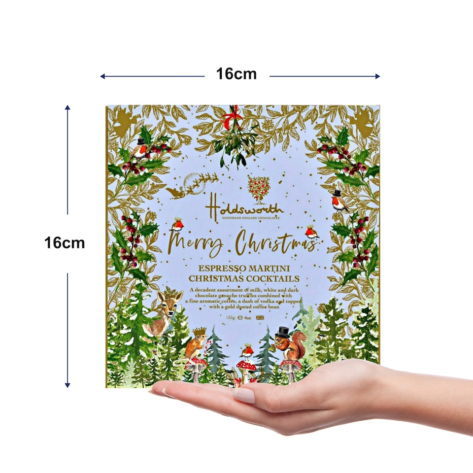 image 1 of Holdsworth Chocolates Espresso Martini Christmas Cocktails 135g