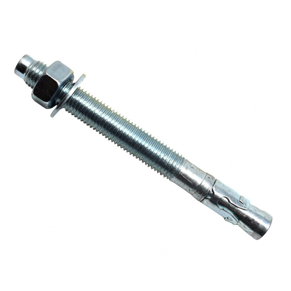 Masonmate Zinc Plated Through Bolt - Zinc Plated - M20 x 200mm (10)
