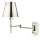 image 2 of Kensington 1 Light Swing Arm Wall Light Polished Nickel
